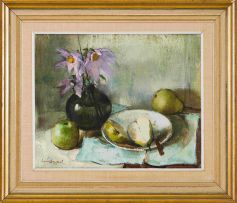 Irmin Henkel; Still Life with Pears