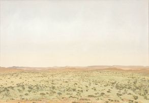 Adolph Jentsch; An Extensive Namibian Landscape