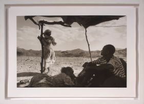 Guy Tillim; Displaced People in a Shelter they Have Built near Keren, Eritrea, during the Eritrea/Ethiopia War, May 2000