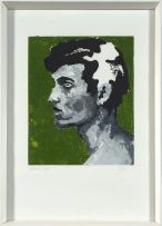 Frans Smit; Portrait in Green