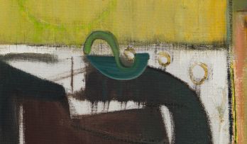 Sidney Goldblatt; Abstract Composition in Yellow