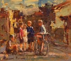 Adriaan Boshoff; Children with a Bicycle