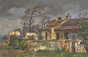Gregoire Boonzaier; Semi-detached Houses, Cape