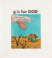 Anton Kannemeyer; g is for GOD