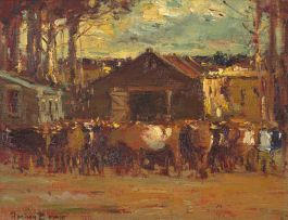 Adriaan Boshoff; Cattle Auction