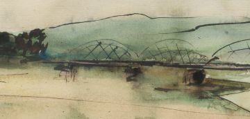 Maud Sumner; River at Dusk