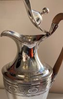 A George III silver assembled coffee set, Peter & Ann Bateman, London, 1794-1799