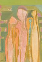 Bettie Cilliers-Barnard; Abstract Figures