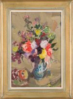 Gregoire Boonzaier; Mixed Flowers (no 23)