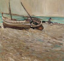 Sidney Goldblatt; Fishing Boats