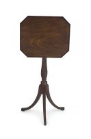 A Regency mahogany tilt-top occasional table