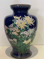 A Japanese cloisonné vase, Ando Cloissoné Company, late 19th/early 20th century