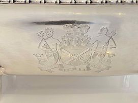 A George III silver tureen and cover, Benjamin Smith II & James Smith III, London, 1810
