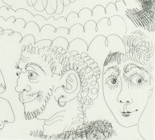 Pablo Picasso; Bande dessinée (Bloch 1491)
