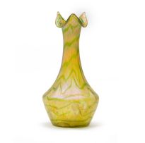 An Art Nouveau Palme-Konig iridescent glass vase, circa 1900