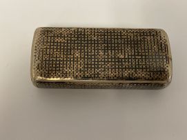 An Austro/Hungarian niello silver snuff box, 1803