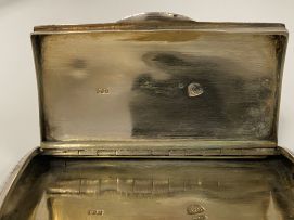 An Austro/Hungarian niello silver snuff box, 1803