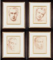 Aleksanders Klopcanovs; Portraits of Men, four