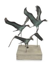 Dietmar Wiening; Freedom, Three Geese
