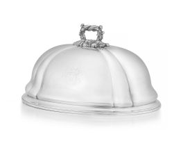 A Sheffield plated dome, possibly Tricket R. & Co, late 18th/early 19th century