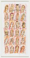 Conrad Botes; Untitled (Male Portraits II)