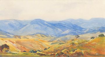 Walter Battiss; Extensive Landscape, Eastern Transvaal