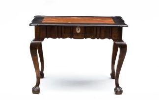 A Cape stinkwood and beefwood side table, 19th century