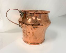 A copper koshering vessel, late 19th/early 20th century