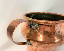 A copper koshering vessel, late 19th/early 20th century