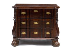 A Cape stinkwood chest of drawers, 19th century