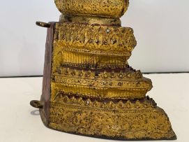 A gilt-bronze figure of Buddha, Thailand, Rattanakosin Period, 19th century