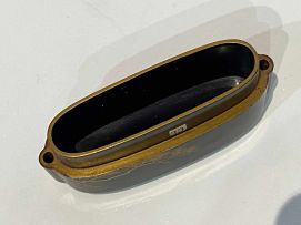 A Japanese black and gold lacquer case inro, 19th century