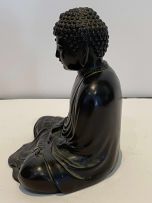 A Japanese bronze figure of Buddha, 19th century