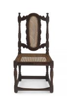 A Cape van der Stel stinkwood side chair, 18th century