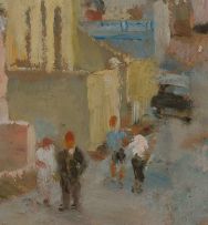 Terence McCaw; Early Morning, Chiappini St, Malay Quarter