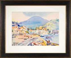 Walter Battiss; Samos Harbour