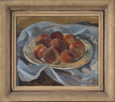 Maud Sumner; A Plate of Peaches