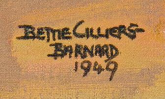 Bettie Cilliers-Barnard; Portret van 'n Man