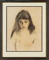 Jean Welz; Portrait of a Girl
