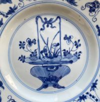 A set of thirteen Chinese Export blue and white plates, Qianlong period, 1735-1796