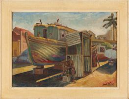 Jack Lugg; Boat Yard