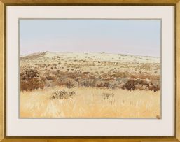 Walter Westbrook; Winter Landscape, Northern Cape