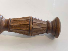A treen nutcracker, 19th century