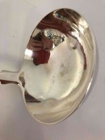 A George IV silver 'Fiddle' pattern soup ladle, Robert Gray & Sons, Glasgow, 1824