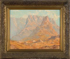Otto Klar; Mountain Scene