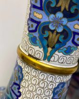 A Chinese cloisonné vase, 20th century