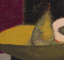 Erik Laubscher; Still Life with Pear