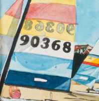 Denby Meyer; Low Tide; A Time to Sail, two