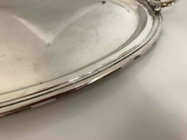 An Italian silver two-handled tray, A. Cesa & C. S.P.A., late 19th/early 20th century, .800 standard