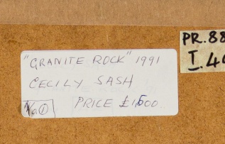 Cecily Sash; Granite Rock